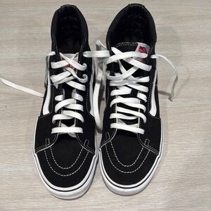 Vans Black High-Top Sneakers